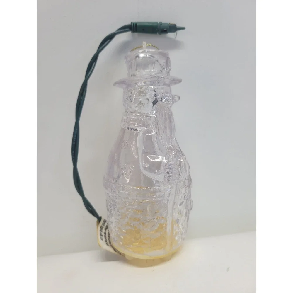 Snowman Christmas Light Cover Bulb Ornament Vintage‎ Decorative Holiday Decor